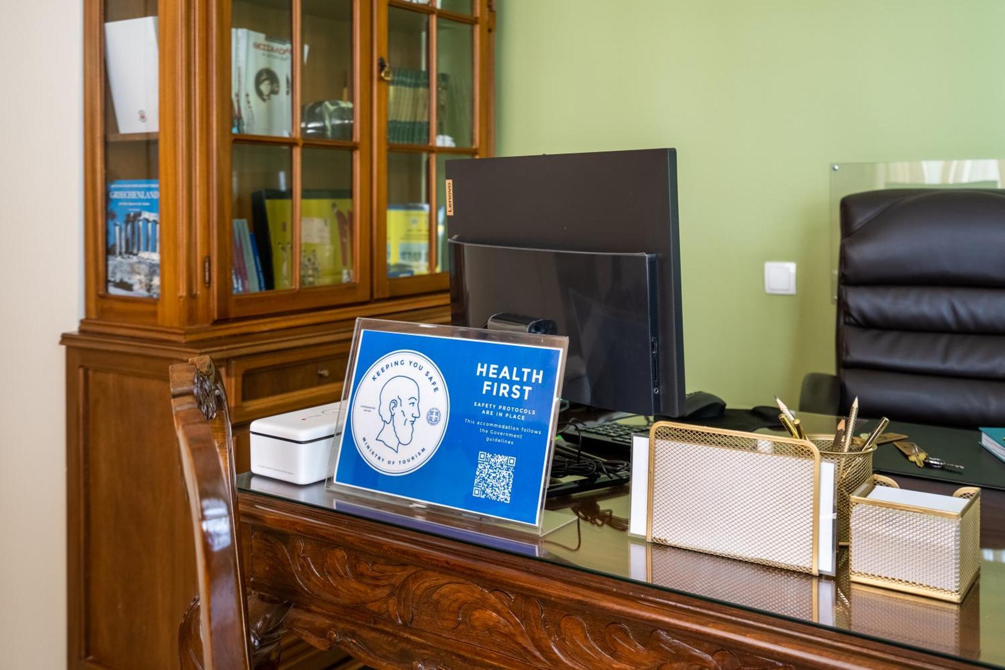 Olympus View Rooms Sauna & Spa Litochoron Bagian luar foto